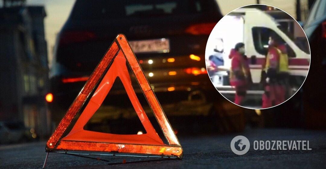 В Киеве авто насмерть сбило пешехода - видео, фото
