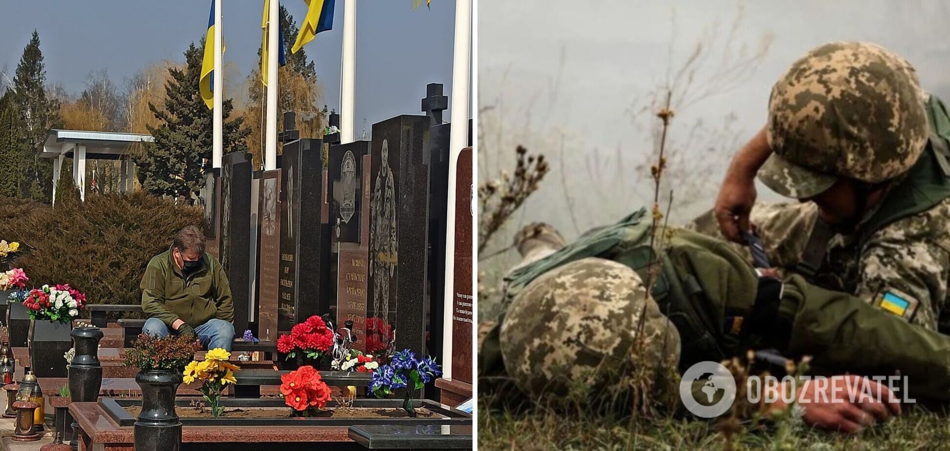 Фото батька загиблих на Донбасі воїнів ЗСУ зворушило українців